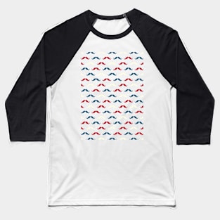 Mustache Mania - The Bavarian Patriot Baseball T-Shirt